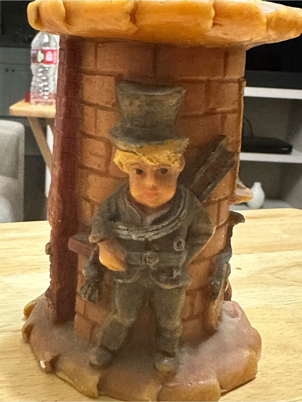 Vintage German man made candle